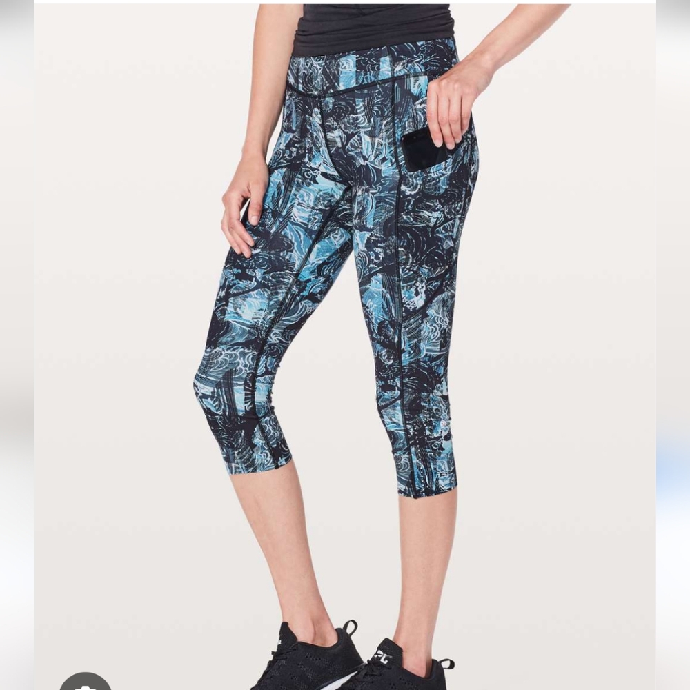 Lululemon Fast & Free Crop II Leggings